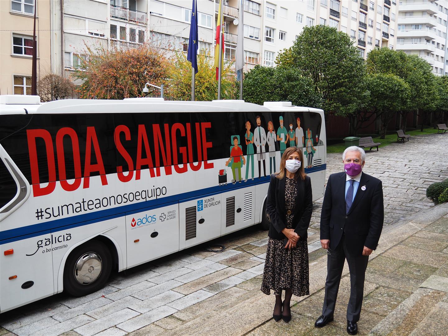 Foto da noticia:O Parlamento de Galicia anima á doazón de sangue